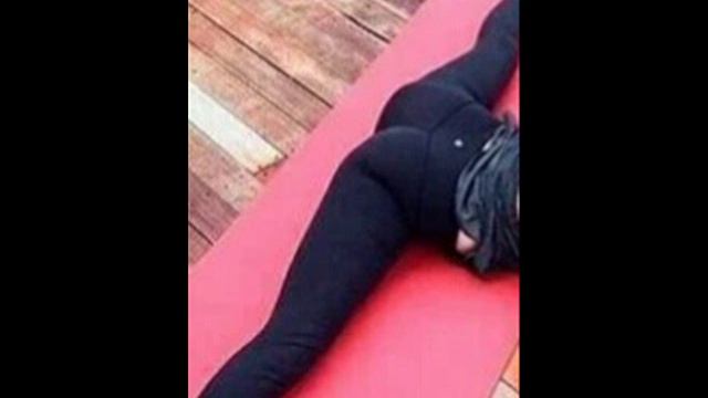 шпагат потрясающе