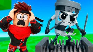 Эта машина ломает всех Брейнротов в Shred a Brainrot Роблокс !