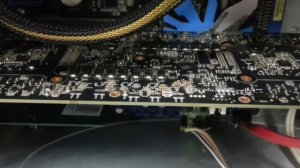 Короткое замыкание в цепи питания видеокарты