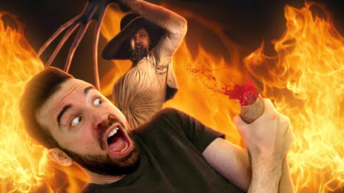 У МЕНЯ УЛОЖИЛИ ОДНУ ЛЕВУЮ в Resident Evil 8 Village смотреть онлайн