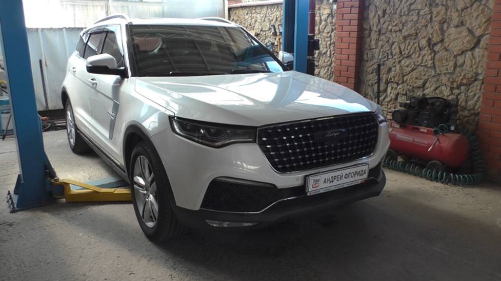 Замена подшипника передней ступицы на Zotye T700 1,8  Зоти T700  2019