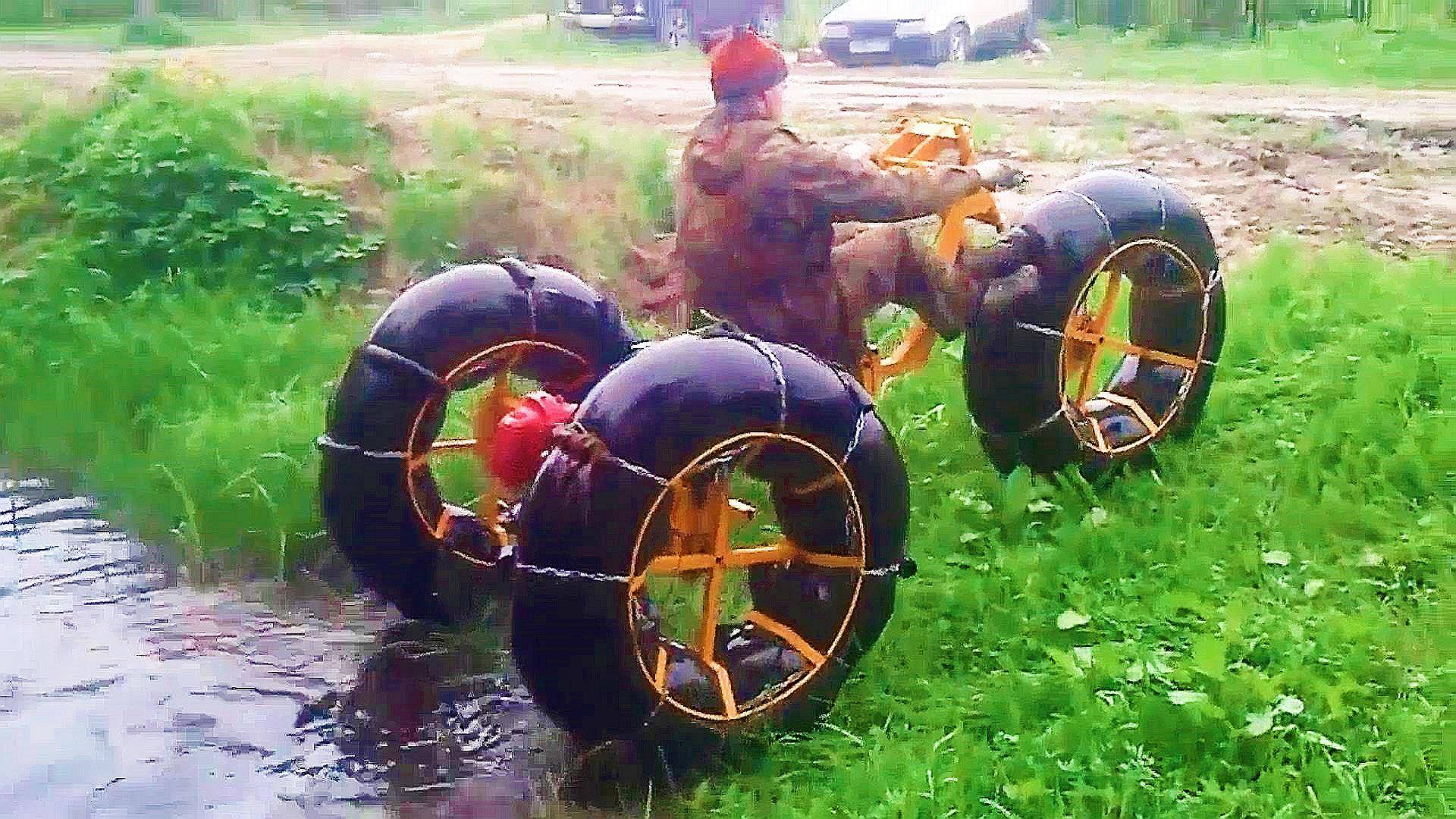 УДИВИТЕЛЬНЫЕ МАШИНЫ, МЕХАНИЗМЫ, ИЗОБРЕТЕНИЯ, САМОДЕЛКИ И ДРУГАЯ УНИКАЛЬНАЯ ТЕХНИКА И ТЕХНОЛОГИИ #188 смотреть онлайн