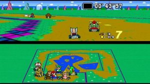 Mario Kart SX - Hack of Super Mario Kart [SNES]