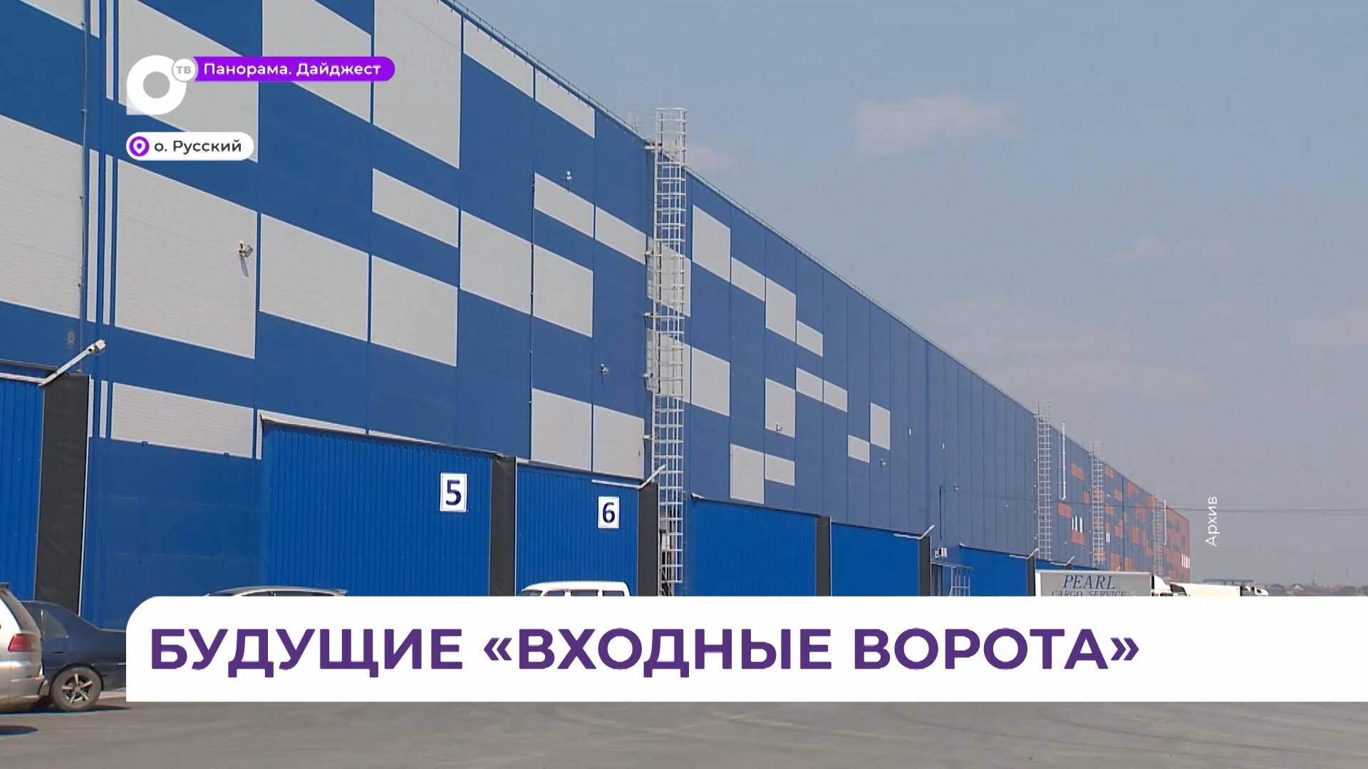 ТЛЦ «Артём» станет крупнейшим «сухим портом» на территории России смотреть онлайн
