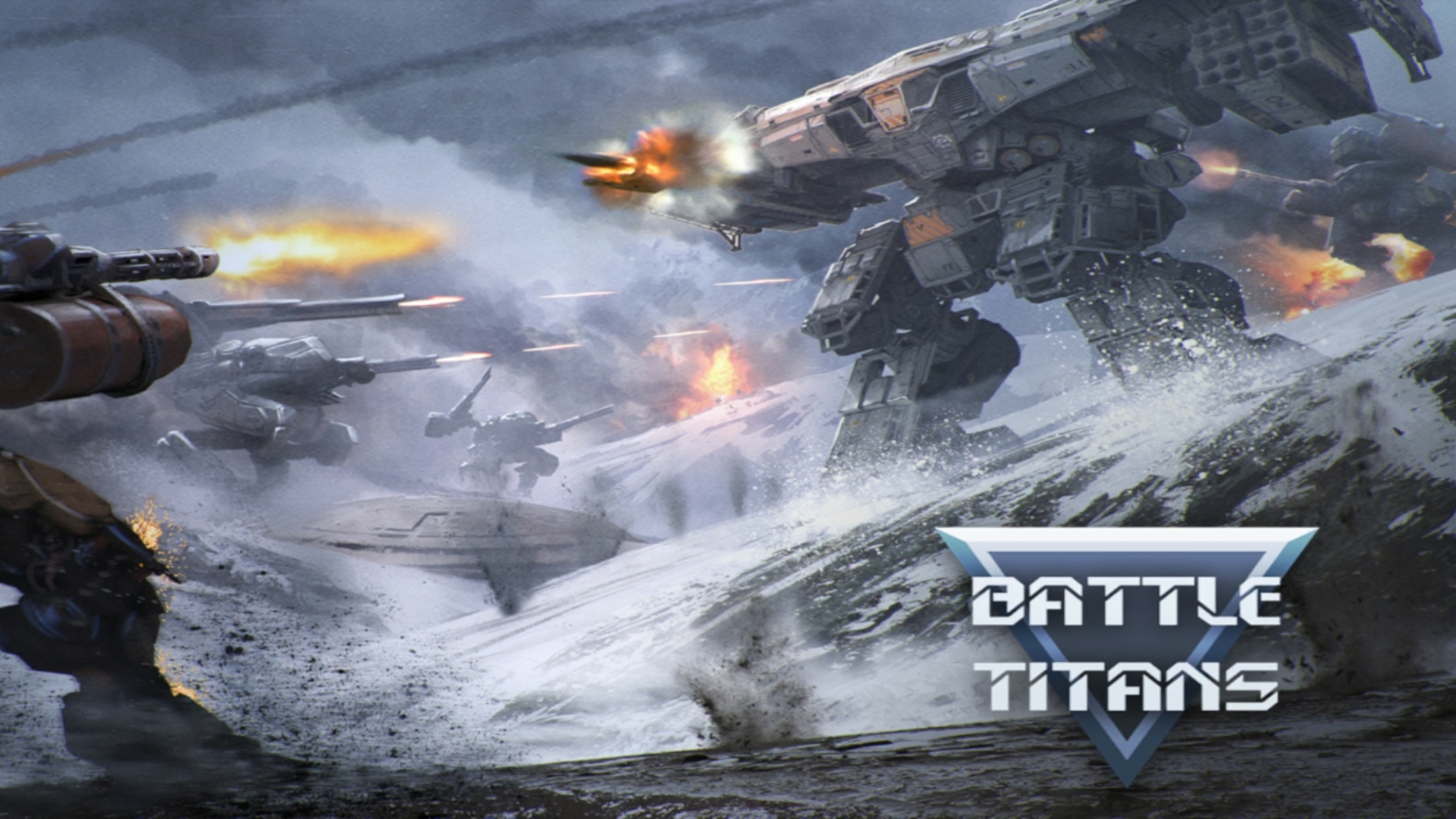 Battle of Titans! Возвращение лучшей игры в жанре Мех!!! Альфа Волк, Бой на мехи "Нелли"!!! смотреть онлайн