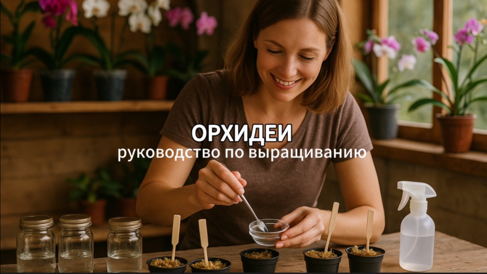 Как вырастить ОРХИДЕИ из СЕМЯН шаг за шагом 🌸 смотреть онлайн