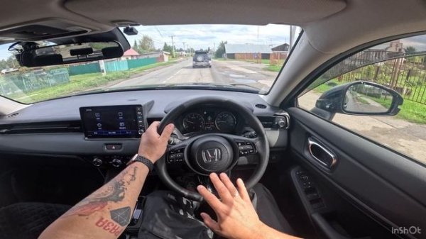 Honda Vezel 2022 2WD 1.5L. POV— Test Drive