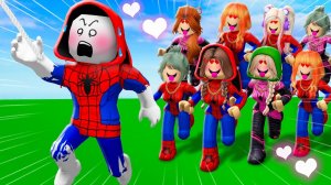 БЕЗУМНЫЕ ФАНАТКИ ВЛЮБЛЕНЫ В ДЖЕЙ ДЖЕЯ СПАЙДЕРМЕНА!  ROBLOX Брукхейвен 🏡RP мультики роблокс