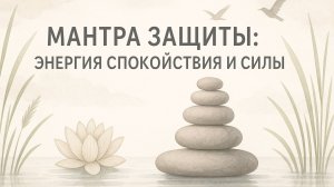 Мантра защиты: энергия спокойствия и силы