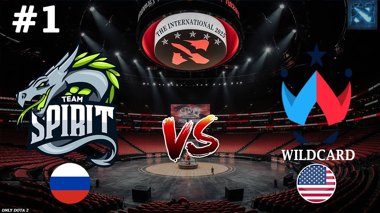 СПИРИТ СТАРТУЮТ НА ИНТЕ! | Spirit vs Wildcard #1 (BO3) The International 2025 смотреть онлайн