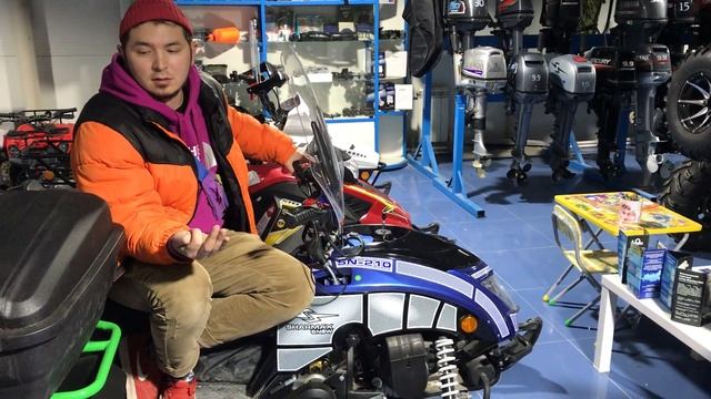 Отзыв о покупке снегохода Sharmax SN 210 в компании Globaldrive смотреть онлайн