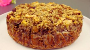 Простой яблочный пирог. Без сахара! Без муки!