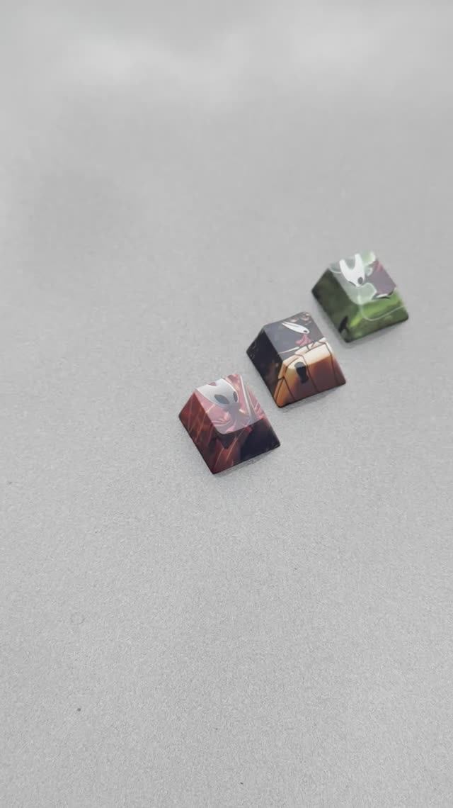 Кастомные кейкапы! Hollow Knight Silksong #кастомныекейкапы #customkeycaps #DOcustom смотреть онлайн