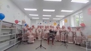 По северу, по вольному.  День ЖД. 1.08.2025. Народный хор ветеранов "Жемчуга" п. Трудовое