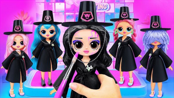 История Саджа куколь! Поделки в Кейпоп куклы ЛОЛ ОМГ !