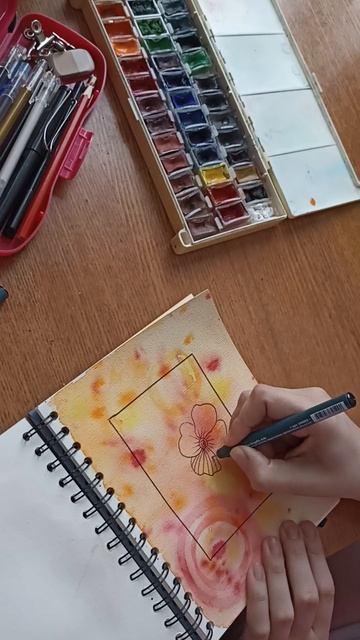 золотые цветы