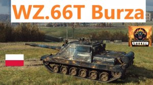 Мир танков. WZ.66T Burza польская прем. ПТ-САУ 8 уровня.