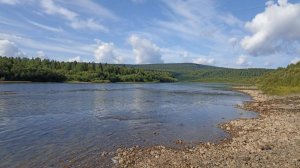 Рыбалка хариуса на реке Вишера вблизи поселка Вая