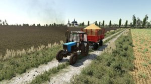 Farming Simulator 22Копаткевичи.ФИНАЛ!Вывозим солому на продажу№2