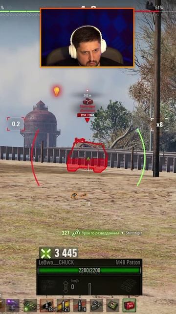 "В ЧЁМ СИЛА, БРАТ?" — ЛЕВША ВЫЖИМАЕТ МАКСИМУМ УРОНА НА M48 Patton #Левша #LeBwa #танки #мир_танков смотреть онлайн