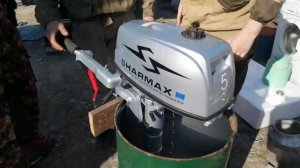 Sharmax лодочный мотор 5 лошадей