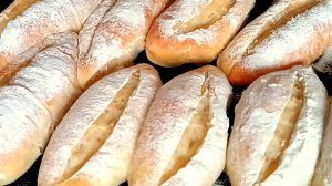 📌 Знаменитый Турецкий хлеб Экмек с аппетитной хрустящей корочкой