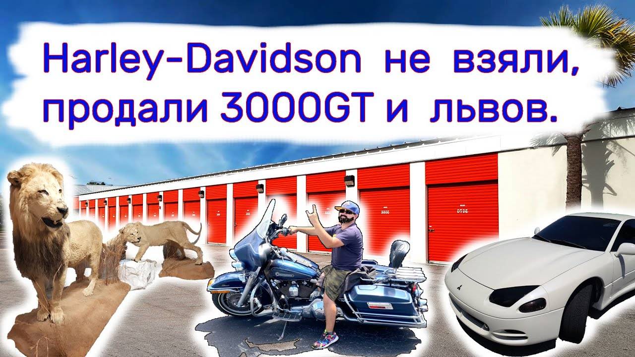 Harley-Davidson не взяли, продали 3000GT и львов. смотреть онлайн