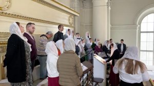 25.05.2025. Ранняя Божественная Литургия. Свято-Троицкий Измайловский собор Санкт-Петербурга