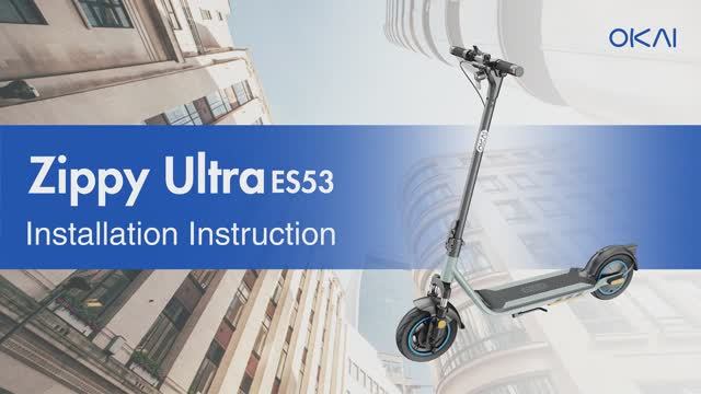 Инструкция по сборке электросамоката OKAI ES53 Zippy Ultra смотреть онлайн