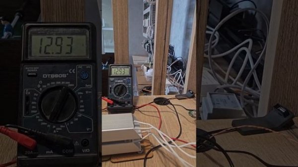 Замеры температуры платы SE RGBW под нагрузкой