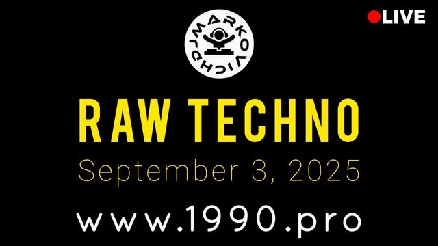1990 Pro - DJ MARKOVICH - RAW TECHNO - диджеи 90х