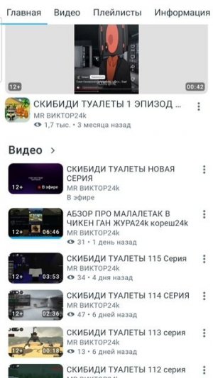 хэйт на виктора 24 к