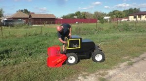 Универсальная беспилотная платформа Helper! Устали работать с мотоблоком? Это решение для вас!