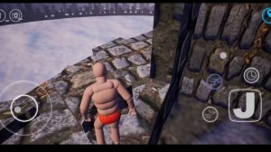 играю в 3D ragdoll parkour c мемами