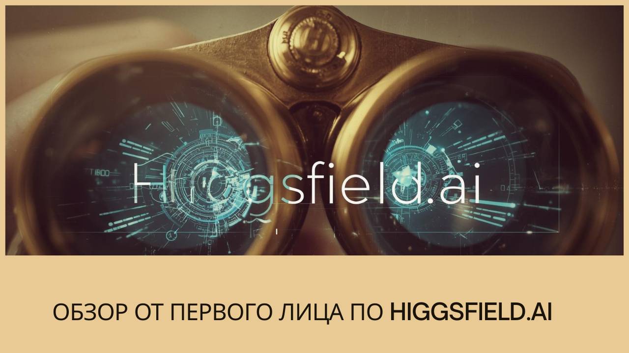 Обзор от первого лица по трендовой нейросети Higgsfield.ai