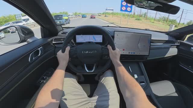 Lynk&Co 01 PHEV 2025 POV TEST DRIVE смотреть онлайн