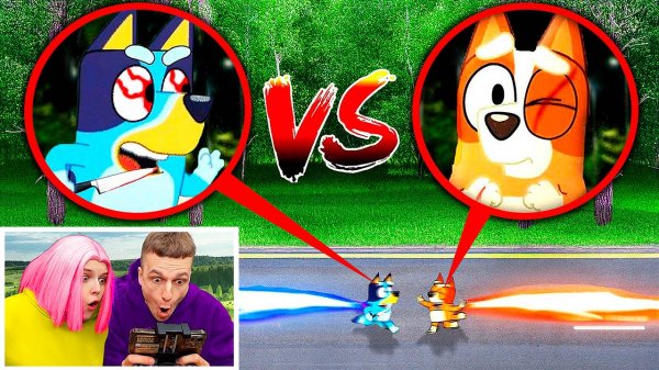 МОЙ ДРОН СНЯЛ БЛУИ vs БИНГО В РЕАЛЬНОЙ ЖИЗНИ!!