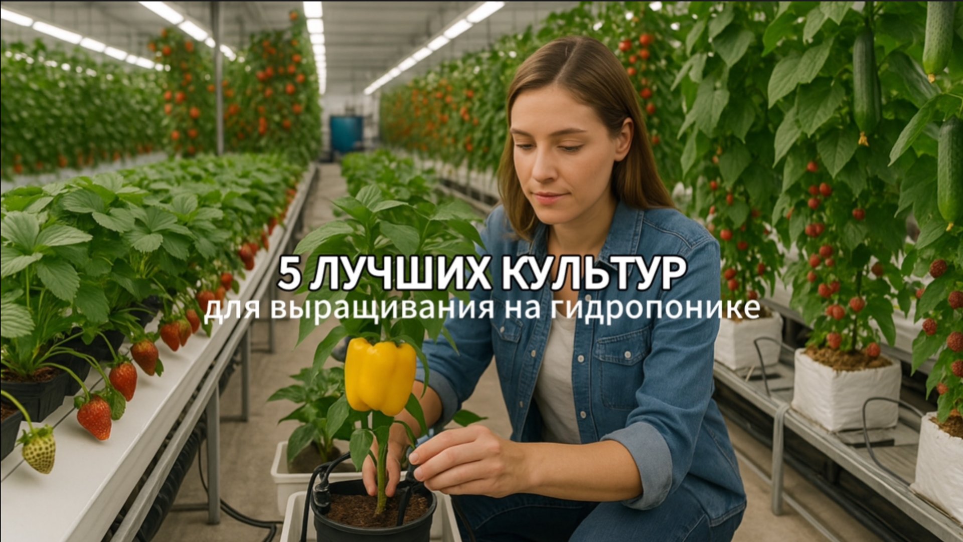 5 фруктовых культур для выращивания на гидропонике 🍎🍌🍉 смотреть онлайн