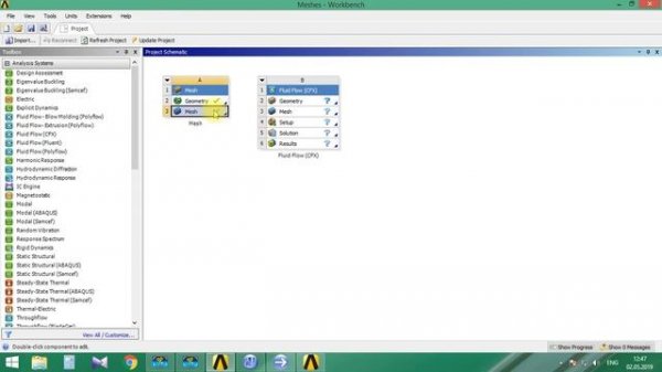 Основы работы с ANSYS Workbench и ANSYS CFX