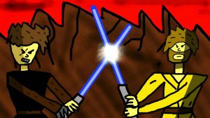 ЗВЕЗДНЫЕ ВОЙНЫ: БИТВА ЭНАКИНА СКАЙУОКЕРА И ОБИ ВАНА КЕНОБИ ( анимация )