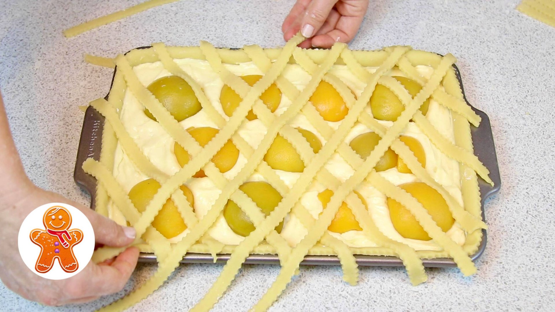 Персиковый пирог ✧ Очень нежный и очень вкусный смотреть онлайн