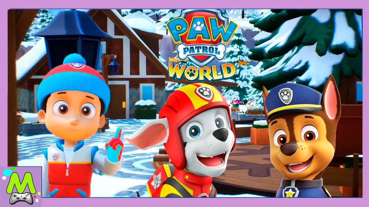 Щенячий Патруль Мир Приключений.Зимние Задания для Щенков-Спасателей.Прохождение Игры смотреть онлайн