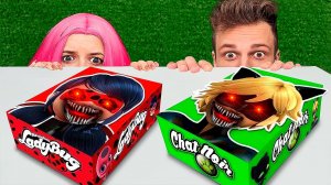 Не открывай ЛЕГО НАБОР ЗЛЫХ ЛЕДИ БАГ и СУПЕР КОТ В 3 ЧАСА НОЧИ!