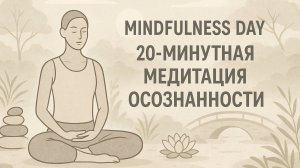 Mindfulness Day: 20‑минутная медитация осознанности