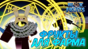 ЛУЧШИЕ фрукты для Фарма в BLOX FRUITS | Roblox