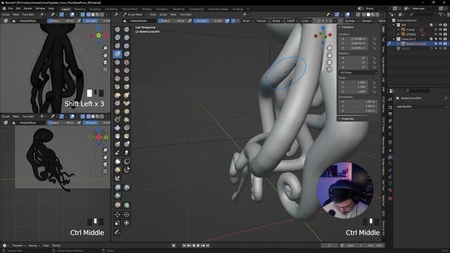 53 - Manual and Automatic Blocking and Retopology - Part 2 смотреть онлайн