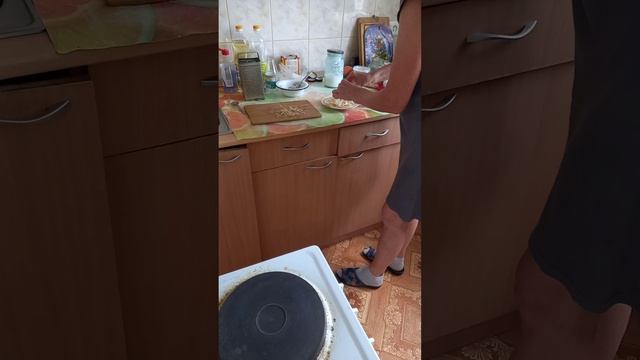 готовим лепешку