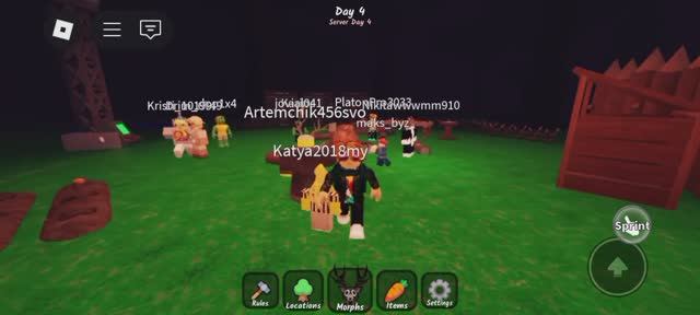 продолжаю играть в игру в роблокс в режим ролевая игра 99 ночей в лесу 🌲 смотреть онлайн