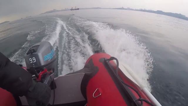 Мотор Mikatsu 9.9 завёлся в -20! смотреть онлайн