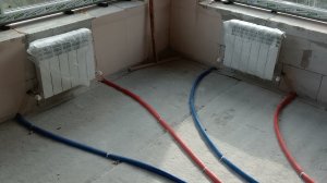 Отопление. Радиаторы. Сшитый полиэтилен без аксиальных фиттингов.